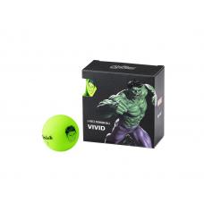 Volvik Vivid Marvel 'Hulk' 4 Ball Pack - Green