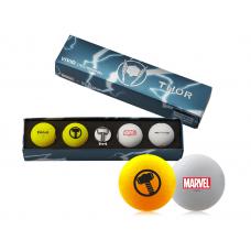 Volvik Vivid Marvel 'Thor' Golf Gift Pack - Yellow/White