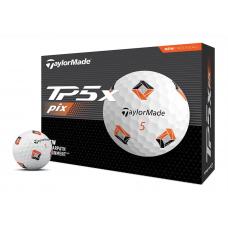 TaylorMade TP5x Pix 2024 Golf Balls - White