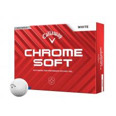 Callaway Chrome Soft 2024 Golf Balls - White