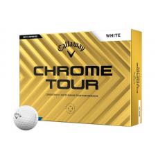 Callaway Chrome Tour 2024 Golf Balls - White