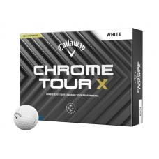 Callaway Chrome Tour X 2024 Golf Balls - White