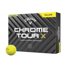 Callaway Chrome Tour X 2024 Golf Balls - Yellow