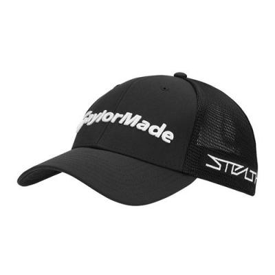 TaylorMade Stealth 2 Tour Cage Golf Cap - Black