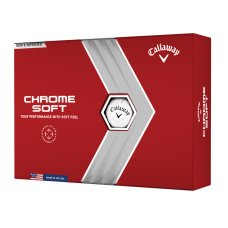 Callaway Chrome Soft 2022 Golf Balls - White