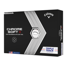 Callaway Chrome Soft X TT 2022 Golf Balls - White