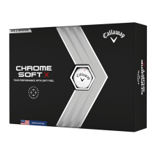 Callaway Chrome Soft X 2022 Golf Balls - White