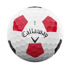 Callaway Chrome Soft Truvis 2023 Golf Balls - Red/Black