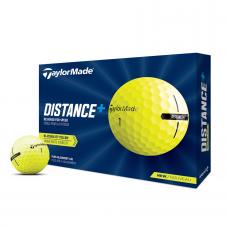 TaylorMade Distance+ Golf Balls - Yellow