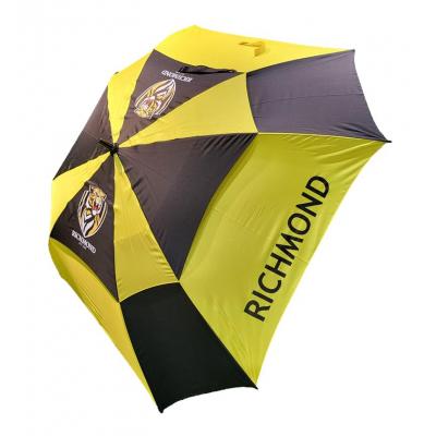 AFL Official Merchandise Double Canopy Umbrella  - Richmond Tigers