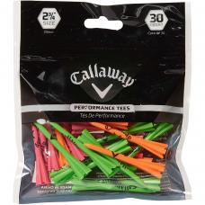 Callaway Performance Neon Golf Tees - 30 Pack