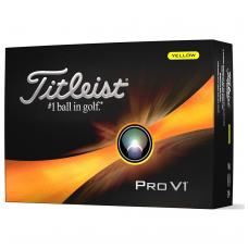 Titleist ProV1 Golf Balls - Yellow