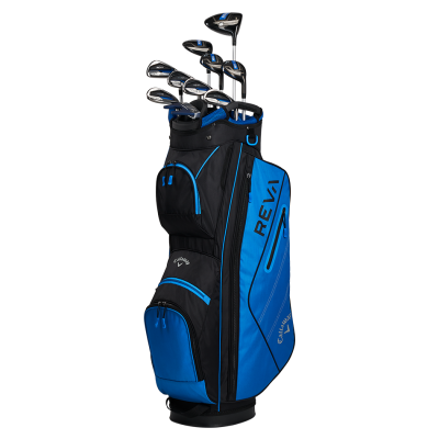 Callaway Reva Ladies Graphite Golf Package - 11pc Blue