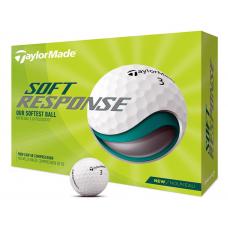 TaylorMade Soft Response Golf Balls - White
