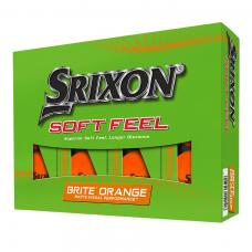 Srixon Soft Feel 2023 Golf Balls - Brite Orange