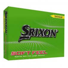 Srixon Soft Feel 2022 Golf Balls - Yellow