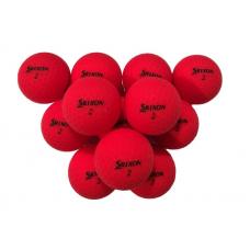 Srixon Soft Feel Golf Balls - Matte Red - Blister Pack
