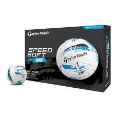 TaylorMade Speedsoft Ink 2024 Golf Balls - Blue
