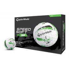 TaylorMade Speedsoft Ink 2024 Golf Balls - Green