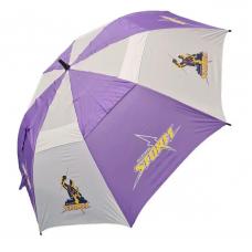 NRL Official Merchandise Double Canopy Umbrella  - Melbourne Storm