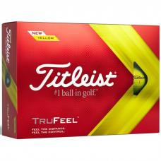 Titleist Tru Feel Golf Balls - Yellow