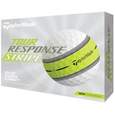 TaylorMade Tour Response Stripe Golf Balls - White