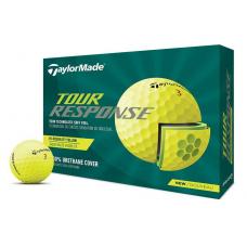 TaylorMade Tour Response Golf Balls - Yellow