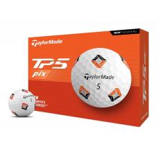 TaylorMade TP5 Pix 2024 Golf Balls - White