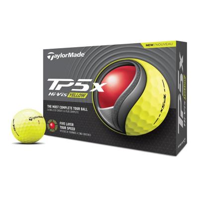 TaylorMade TP5x 2024 Golf Balls - Yellow